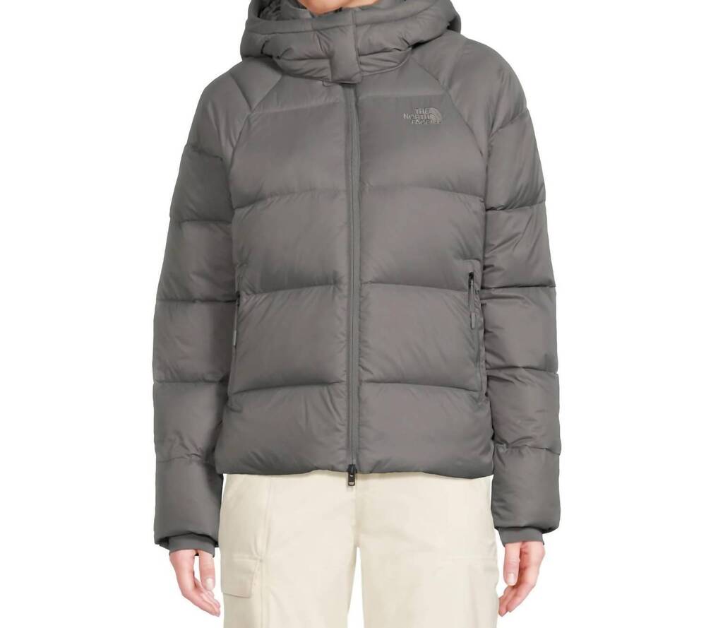 NEW THE NORTH FACE hydrenalite city down hooded jacket in smoked pearl